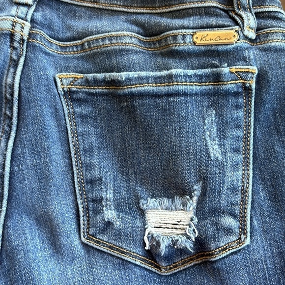 Kancan Estilo Skinny‎ Medium Wash Distressed Denim Jeans Size 29 - Picture 8 of 9